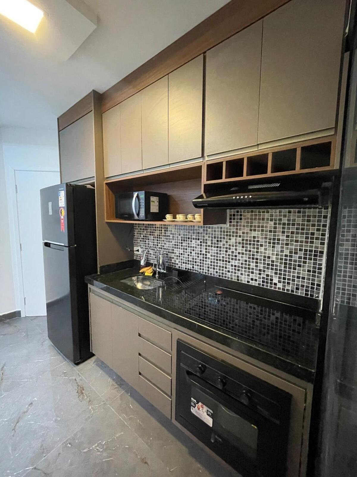 Ferienwohnung Habitat - Predio De Frente Pro Mar Praia Grande  Exterior foto