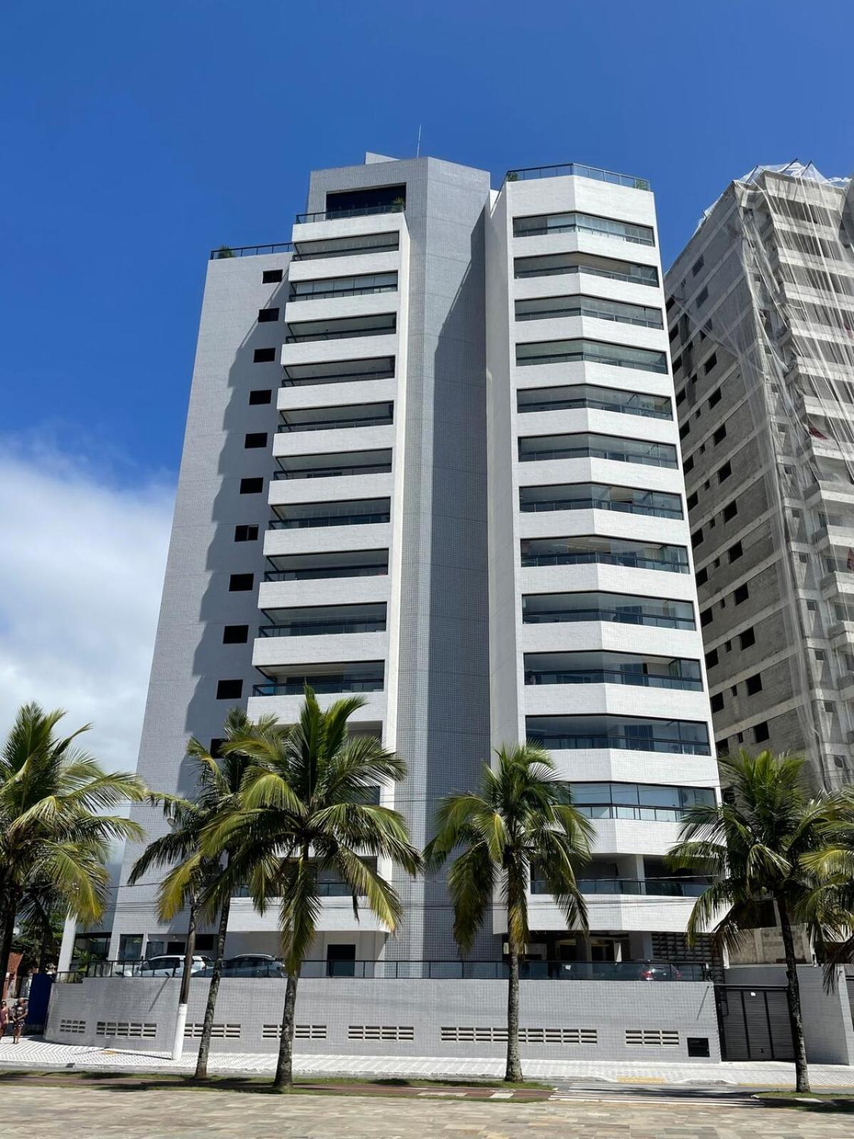 Ferienwohnung Habitat - Predio De Frente Pro Mar Praia Grande  Exterior foto