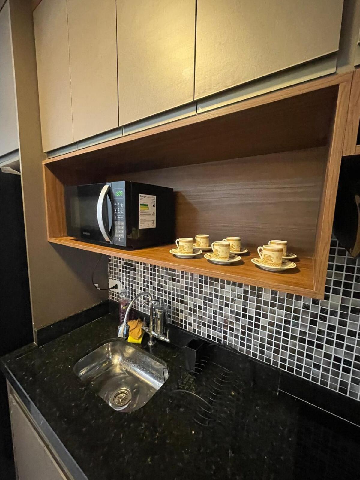 Ferienwohnung Habitat - Predio De Frente Pro Mar Praia Grande  Exterior foto