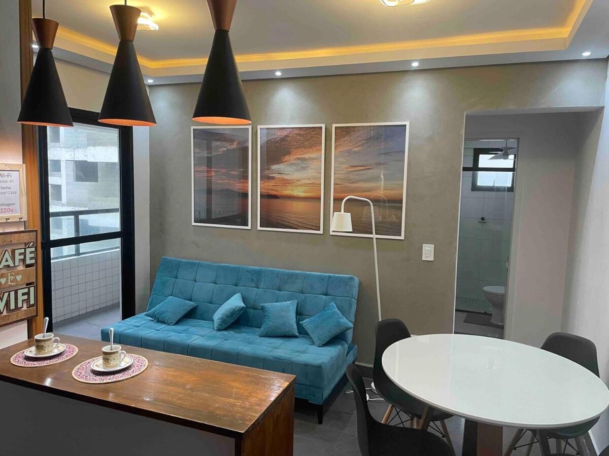 Ferienwohnung Habitat - Predio De Frente Pro Mar Praia Grande  Exterior foto
