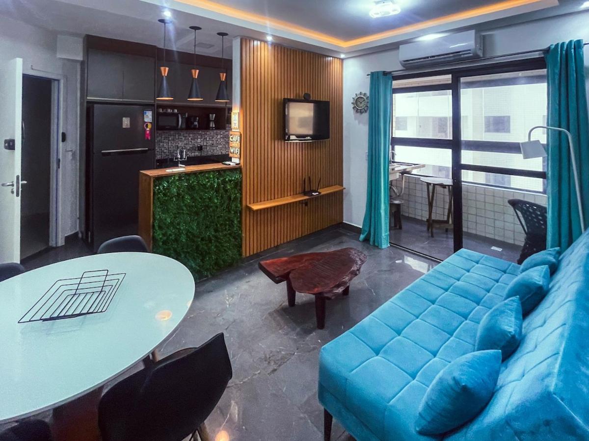 Ferienwohnung Habitat - Predio De Frente Pro Mar Praia Grande  Exterior foto